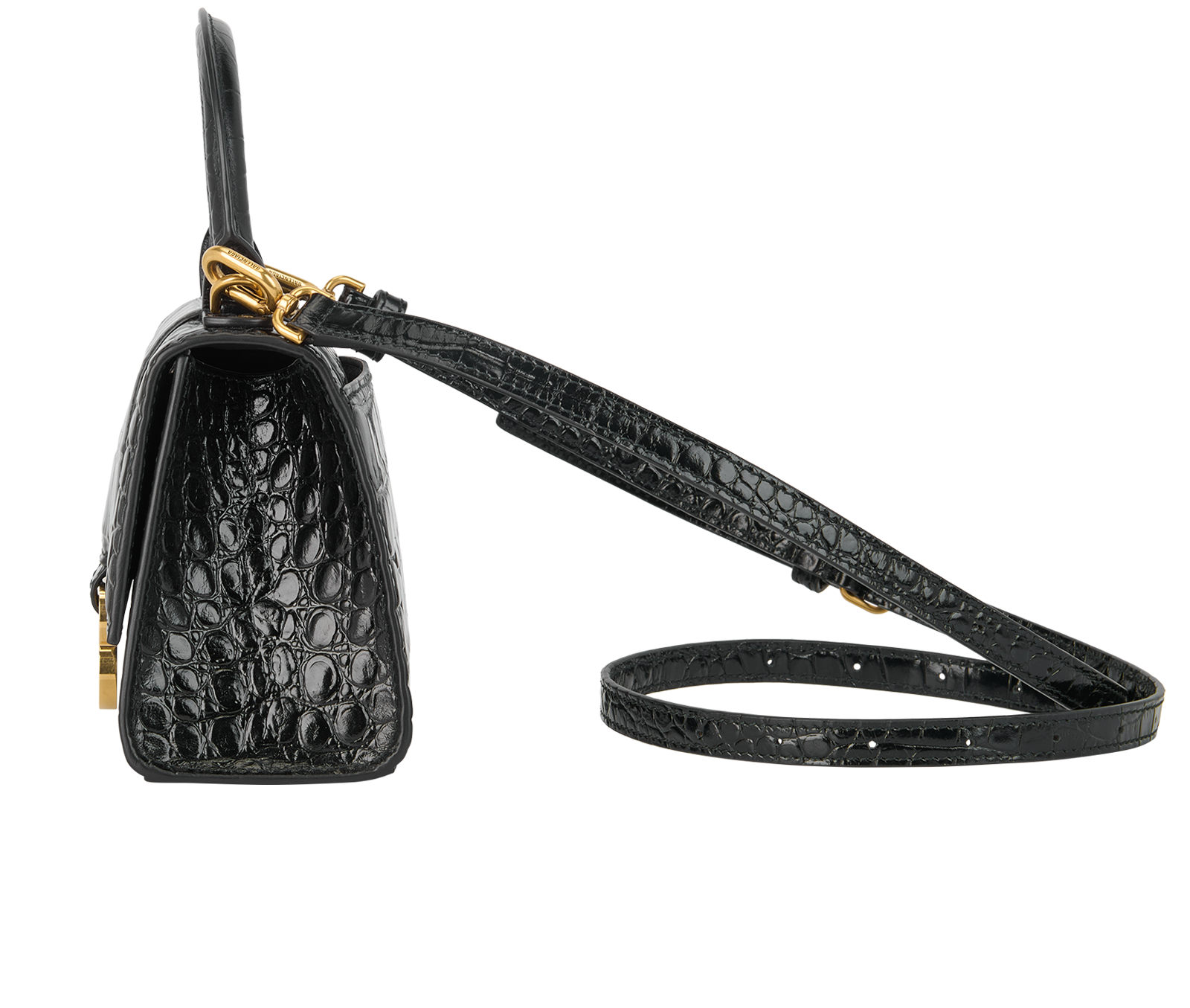 Hourglass, &pound;795, Handbags, Black, Leather, Bottom view